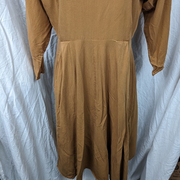 Rabbit Rabbit Rabbit Long Sleeve Button Back Dress Sz S - Picture 4 of 12